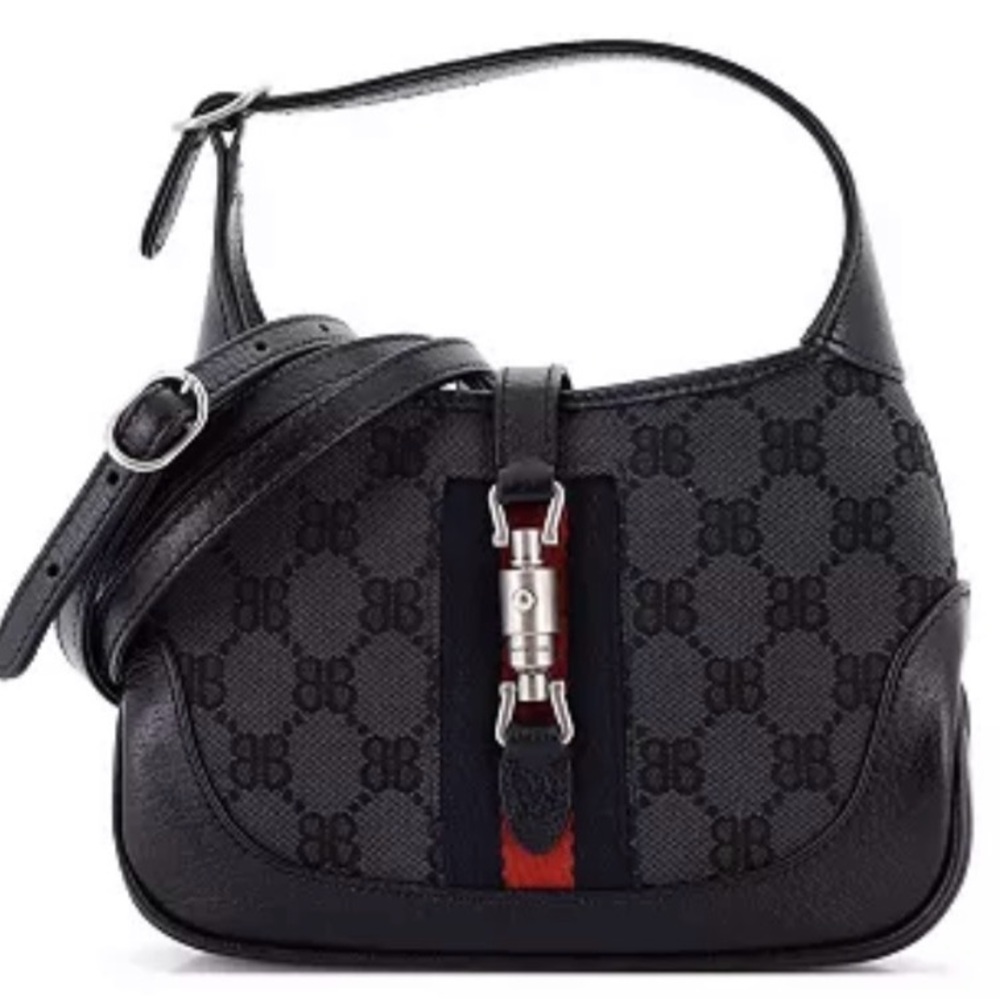 Limited Edition BALENCIAGA x Gucci Mini Bag x The Hacker Project Jackie 1961
